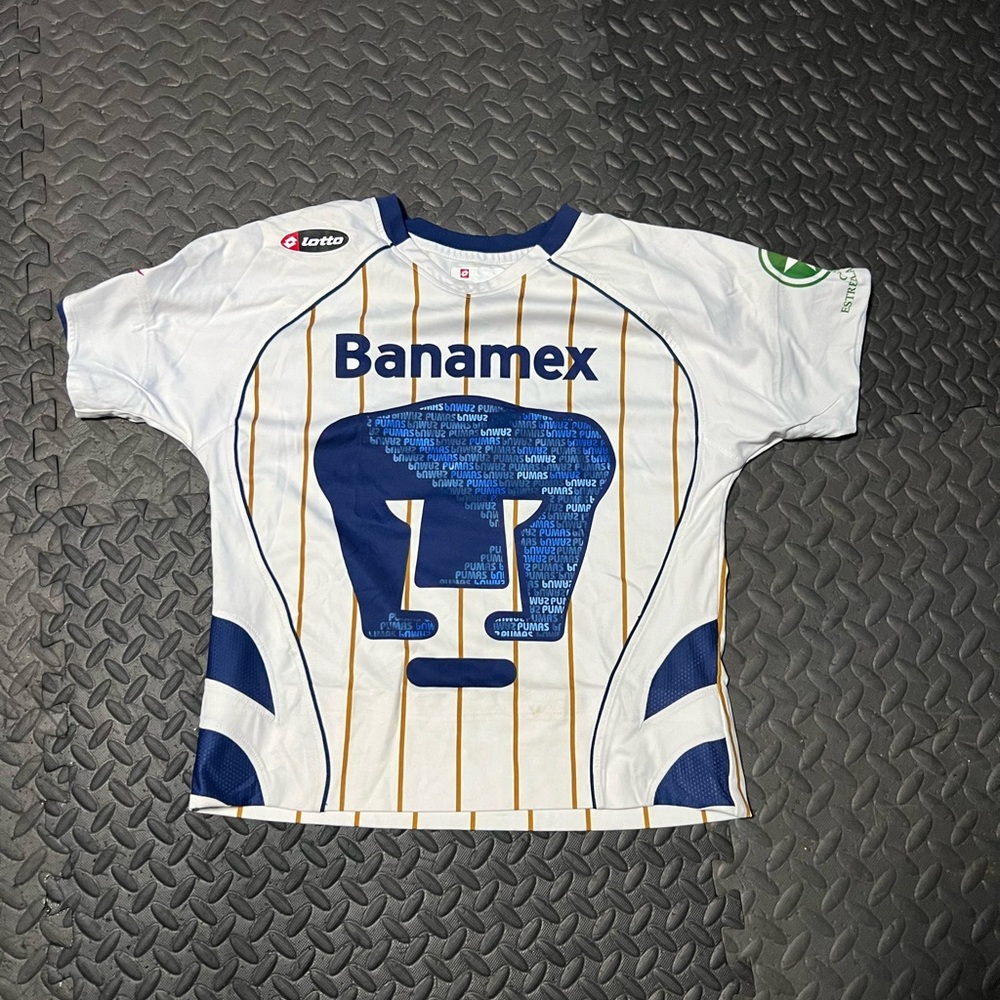 OTTO Blue and White Athletic Jerseys with Geometric Patterns